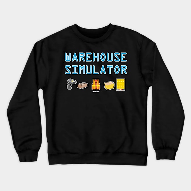 Warehouse Simulator Crewneck Sweatshirt by Swagazon